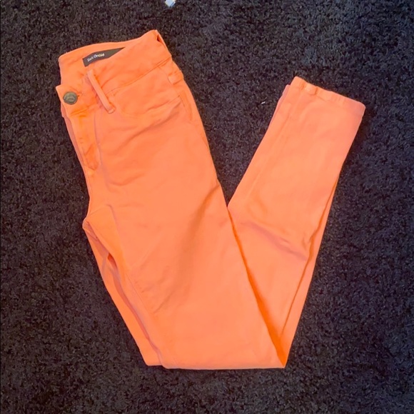 Black Orchid Denim - Black Orchid neon orange SUPER soft jeans